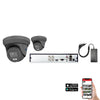HiLook ColorVu 2 Camera 4ch AoC 3K 40m CCTV Kit – Grey (HI-KIT-TVI-COL-3K-40M-2-GR)