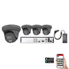 HiLook ColorVu 4 Camera 4ch AoC 3K 40m CCTV Kit – Grey (HI-KIT-TVI-COL-3K-40M-4-GR)
