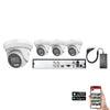 HiLook ColorVu 4 Camera 4ch AoC 3K 40m CCTV Kit (HI-KIT-TVI-COL-3K-40M-4)