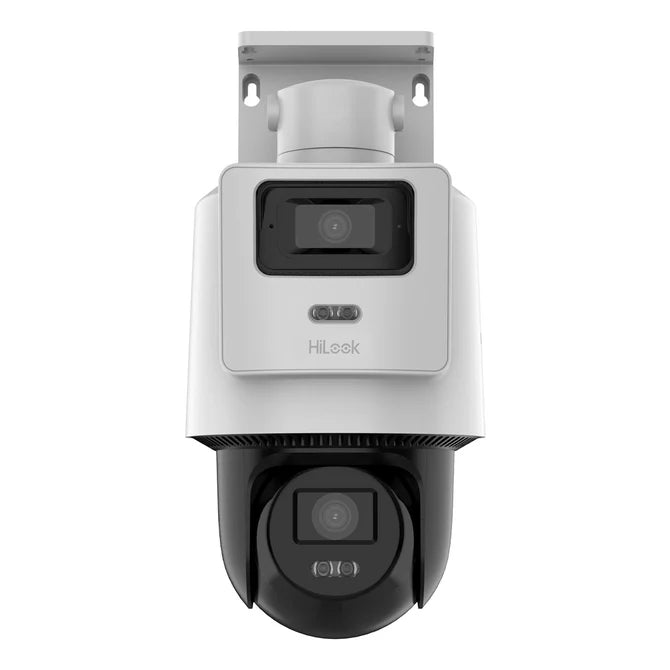 HiLook IP Dual View Hybrid ColorVu 4MP Panoramic & PT Camera (PTZ-N2D400M-DE/14)