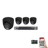 Hikvision PoC Hybrid ColorVu 4 Camera 4ch 3K 40m CCTV Kit – Black (HIK-KIT-POC-HYB-3K-4-BK)