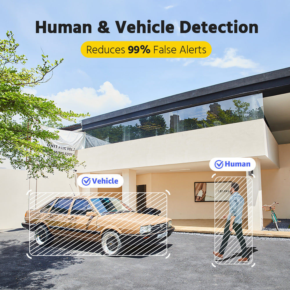 4MP PoE IP Camera, Smart Hybrid Light, Two-Way Audio – Black (IPT240B-HT)