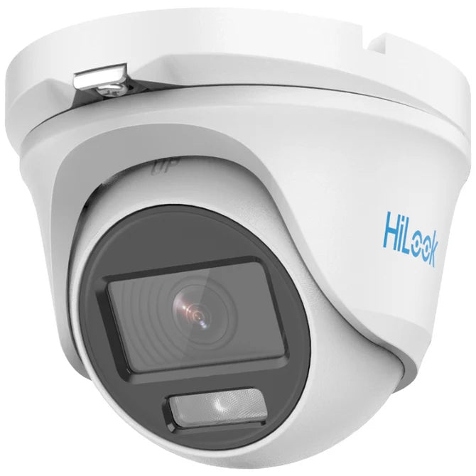 HiLook ColorVu AoC 3K 5MP 20m Turret Dome with Mic 2.8mm (THC-T159-MS-2.8MM)