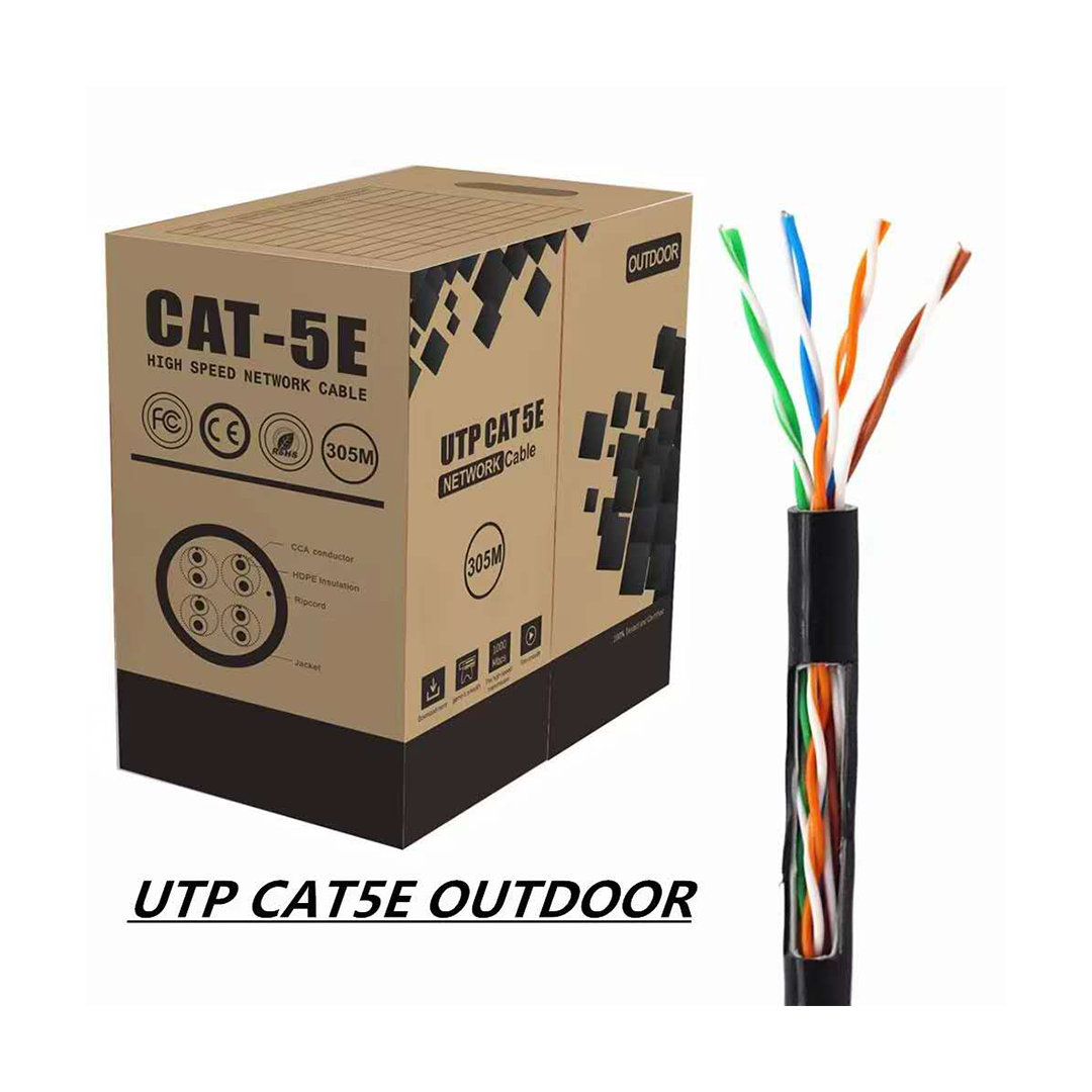 CAT5e CCA Outdoor Ethernet Cable 305m