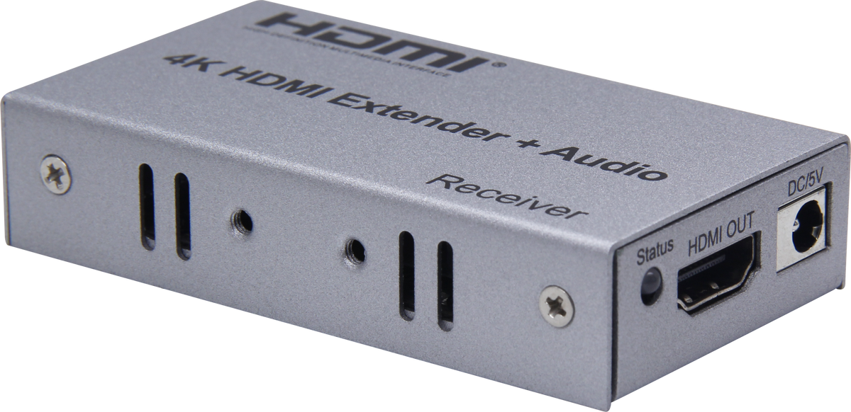 HDMI Extender over Ethernet 4K 100m with IR Control & Audio