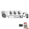 HiLook ColorVu 4 Camera 4ch AoC 3K 20m CCTV Kit (HI-KIT-TVI-COL-3K-20M-4)