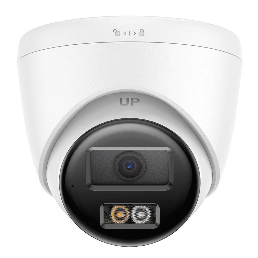 4MP PoE IP Camera, Smart Hybrid Light, Two-Way Audio – White (IPT240W-HT)