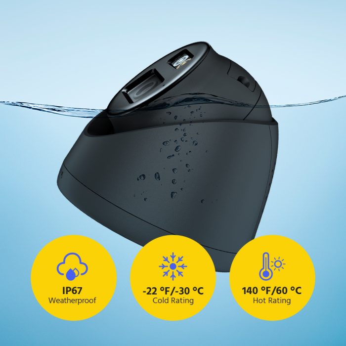 8MP 4K PoE IP Camera, Smart Hybrid Light, Two-Way Audio – Black (IPT280B-HT)