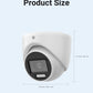 ColorVu 3K Turret Camera, Smart Hybrid Light, Audio – White (T159W-HS)