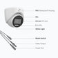 ColorVu 3K Turret Camera, Smart Hybrid Light, Audio – White (T159W-HS)