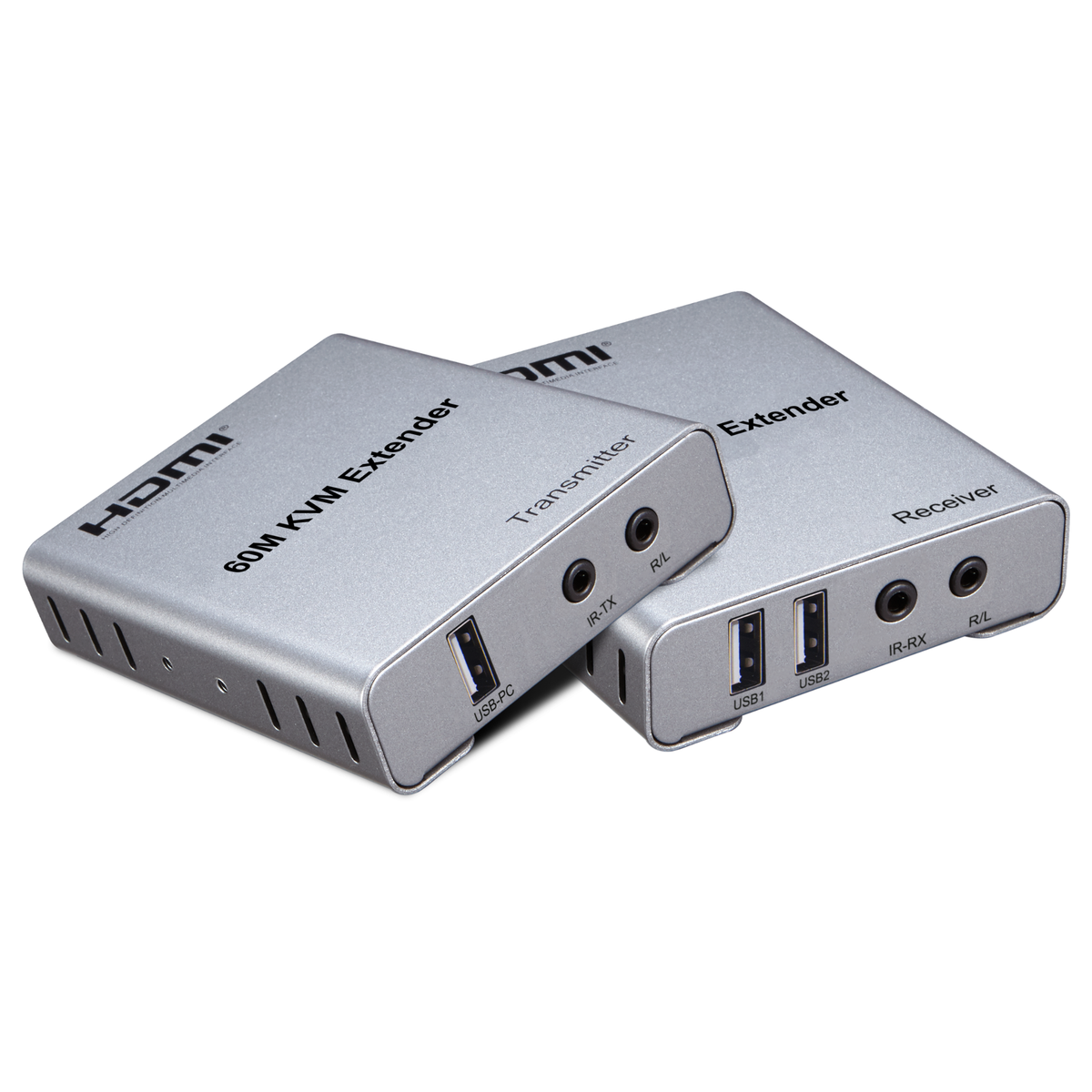 HDMI Extender over Ethernet 1080p 60m with KVM