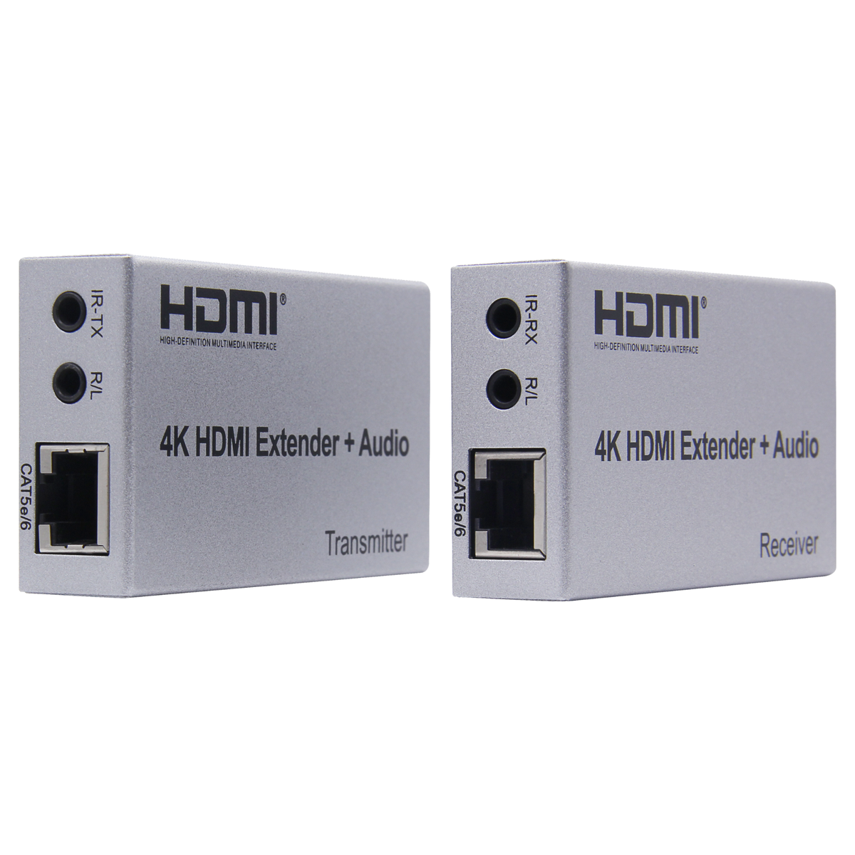 HDMI Extender over Ethernet 4K 100m with IR Control & Audio
