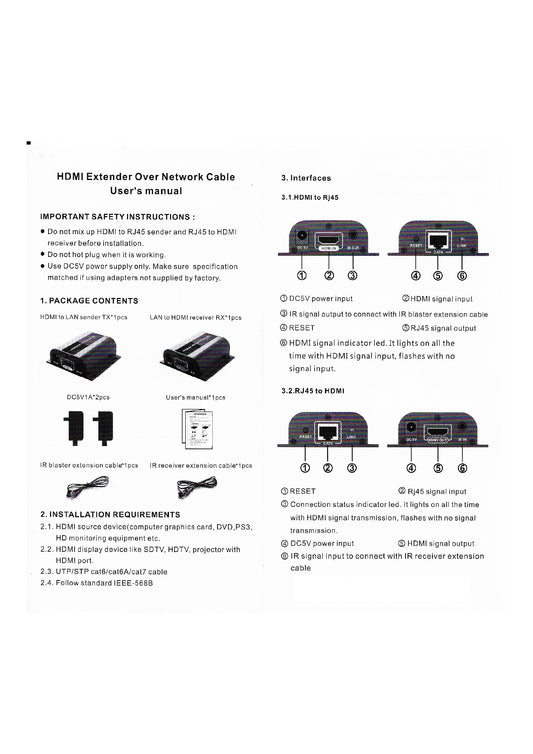 4K HDMI Splitter 1×2 – 2 Port, Aluminium Housing